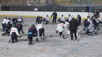 hokej příprava led